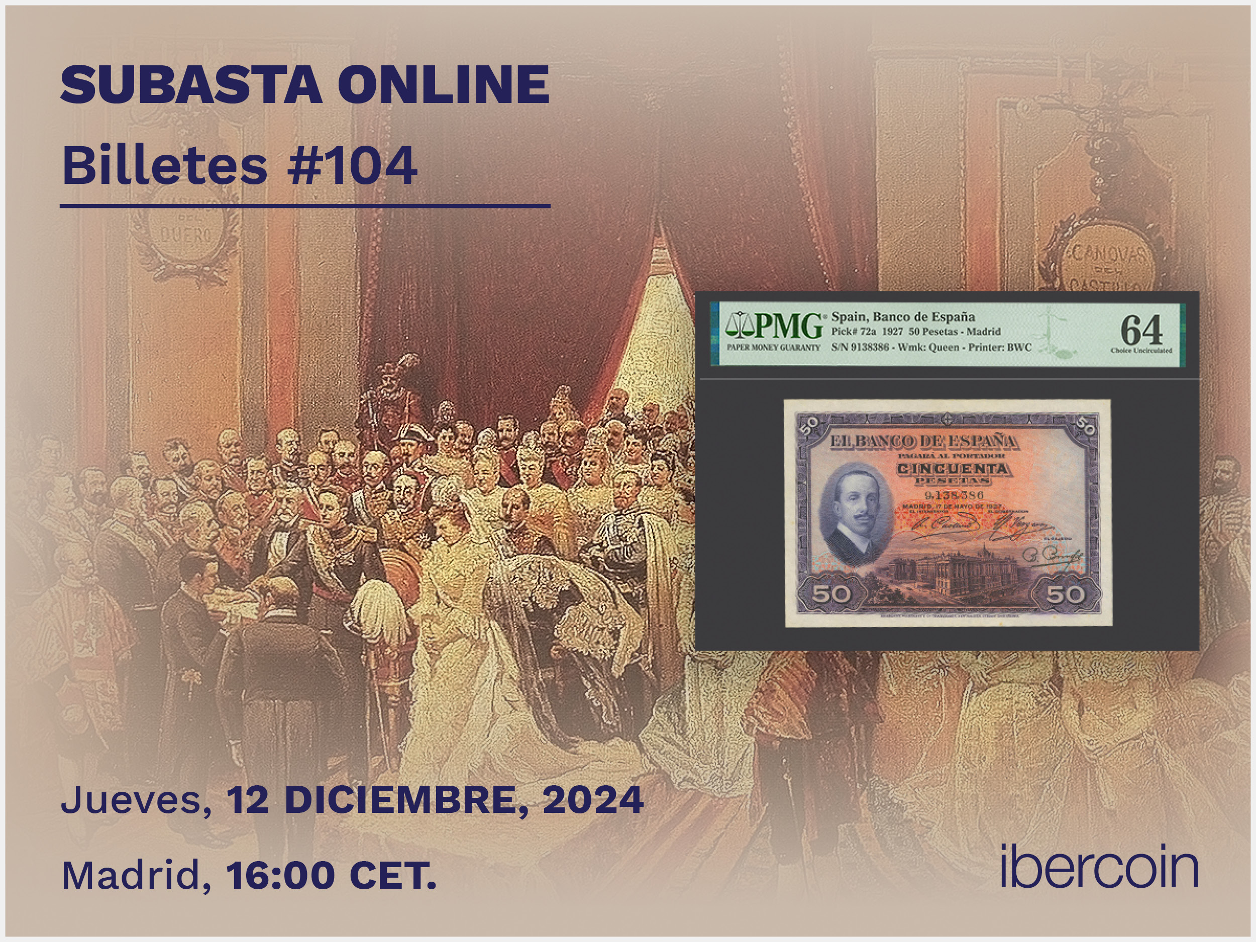 Subasta Online Billetes