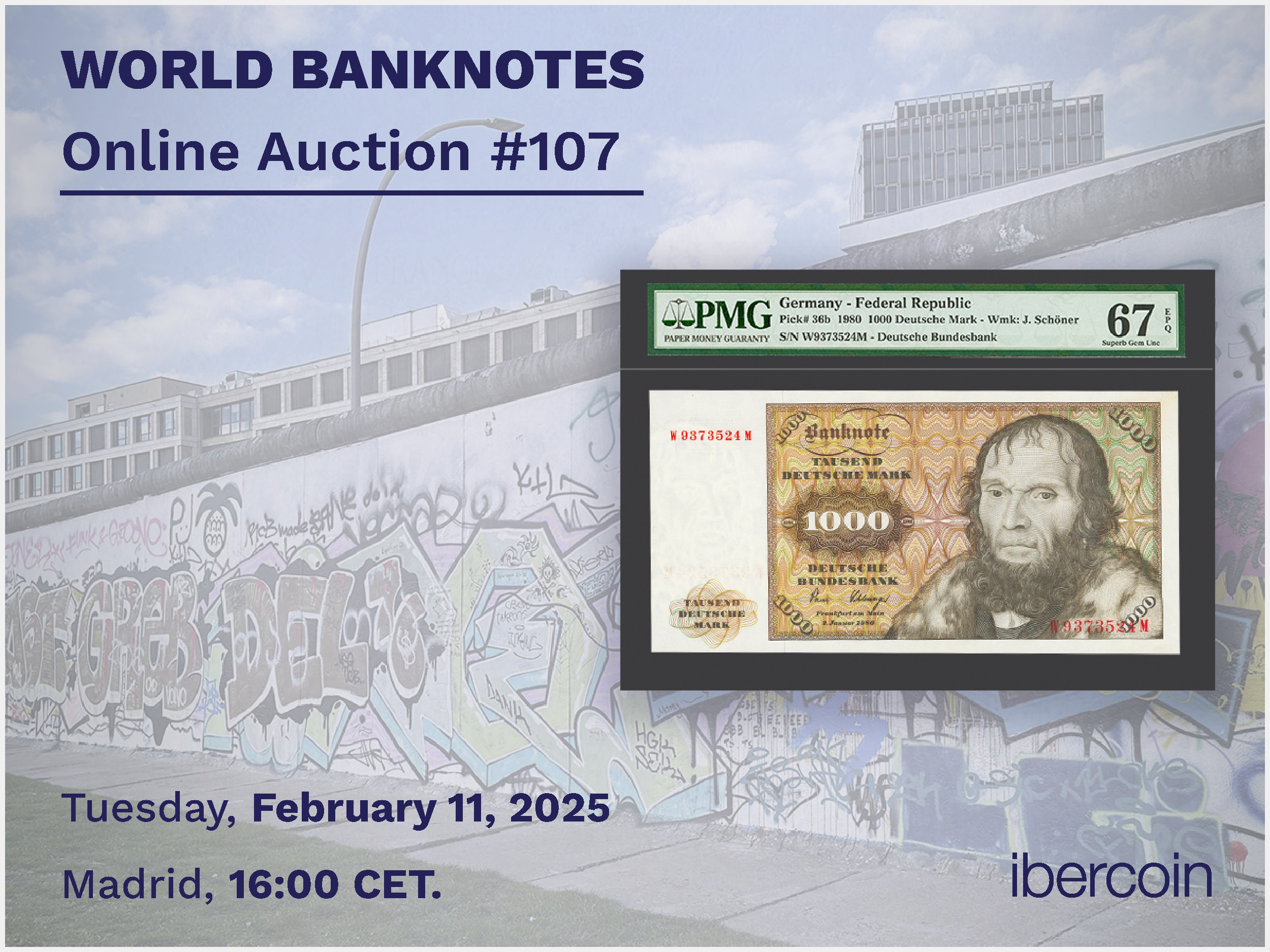 Subasta Online Billetes del Mundo