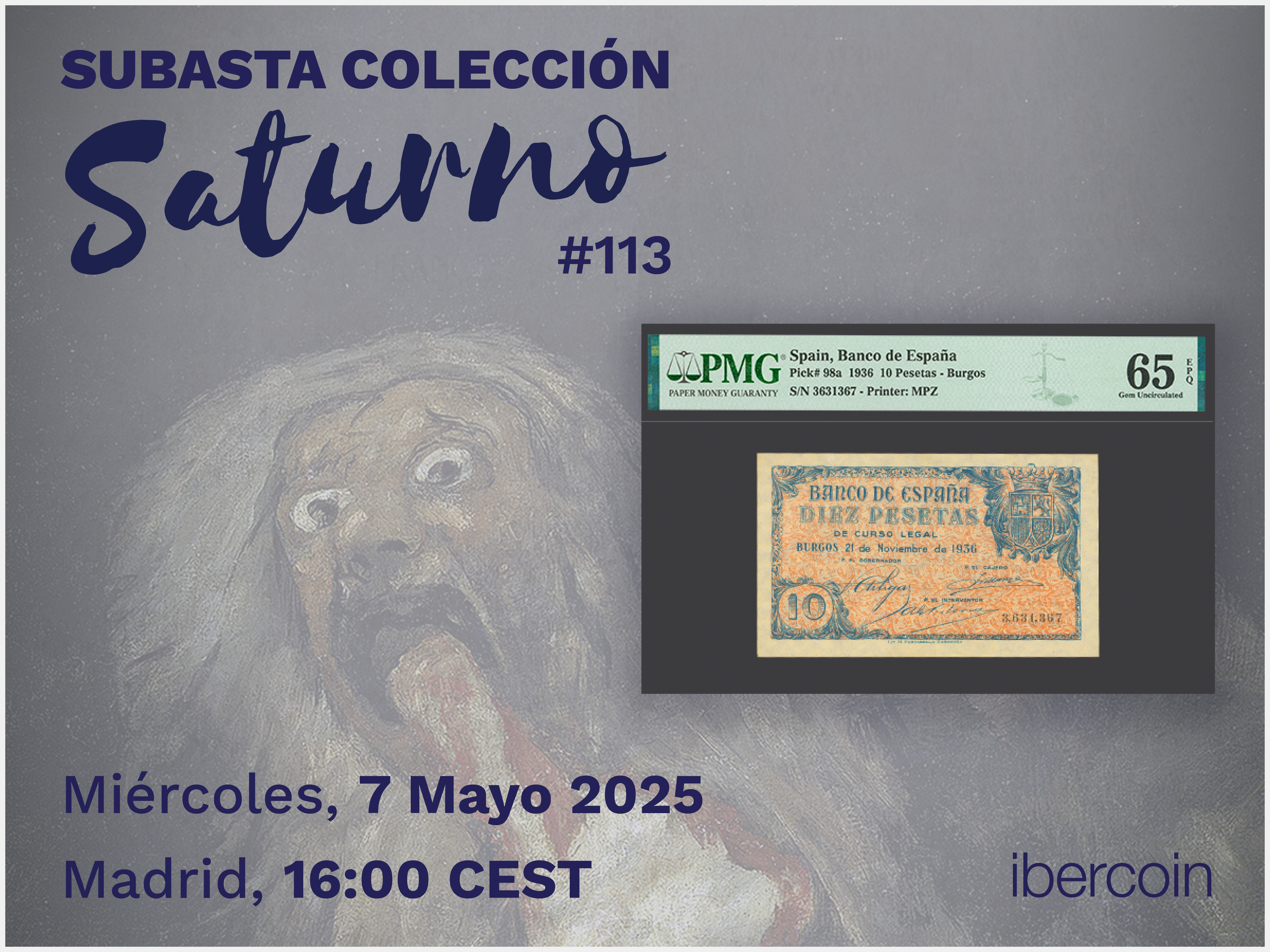 Subasta Colección Saturno