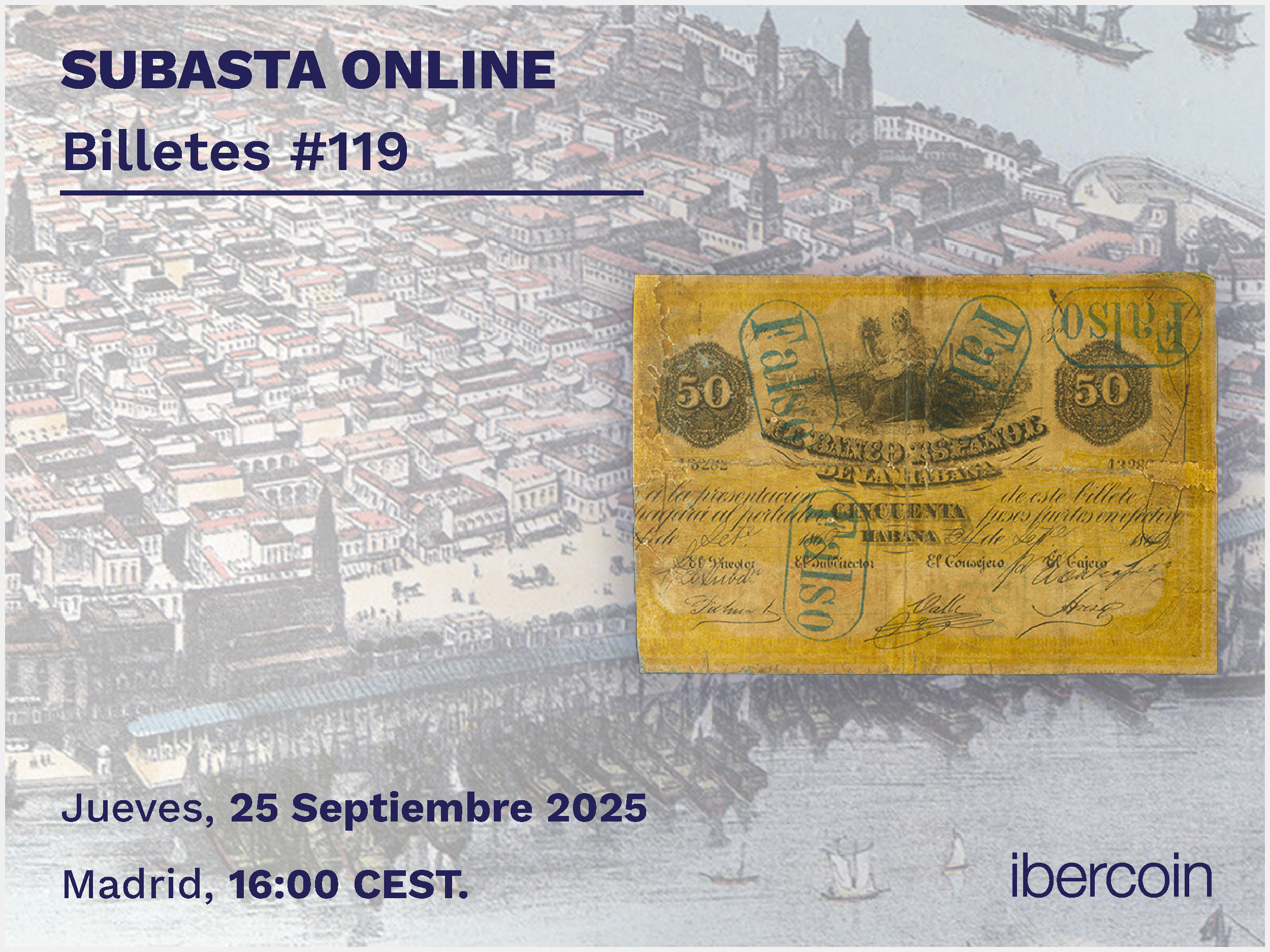 Online Auction Banknotes