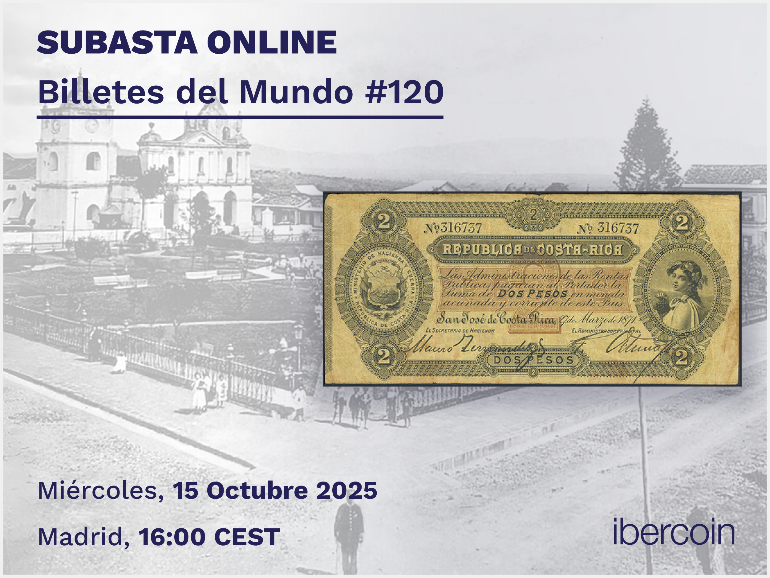 Subasta Online Billetes del Mundo