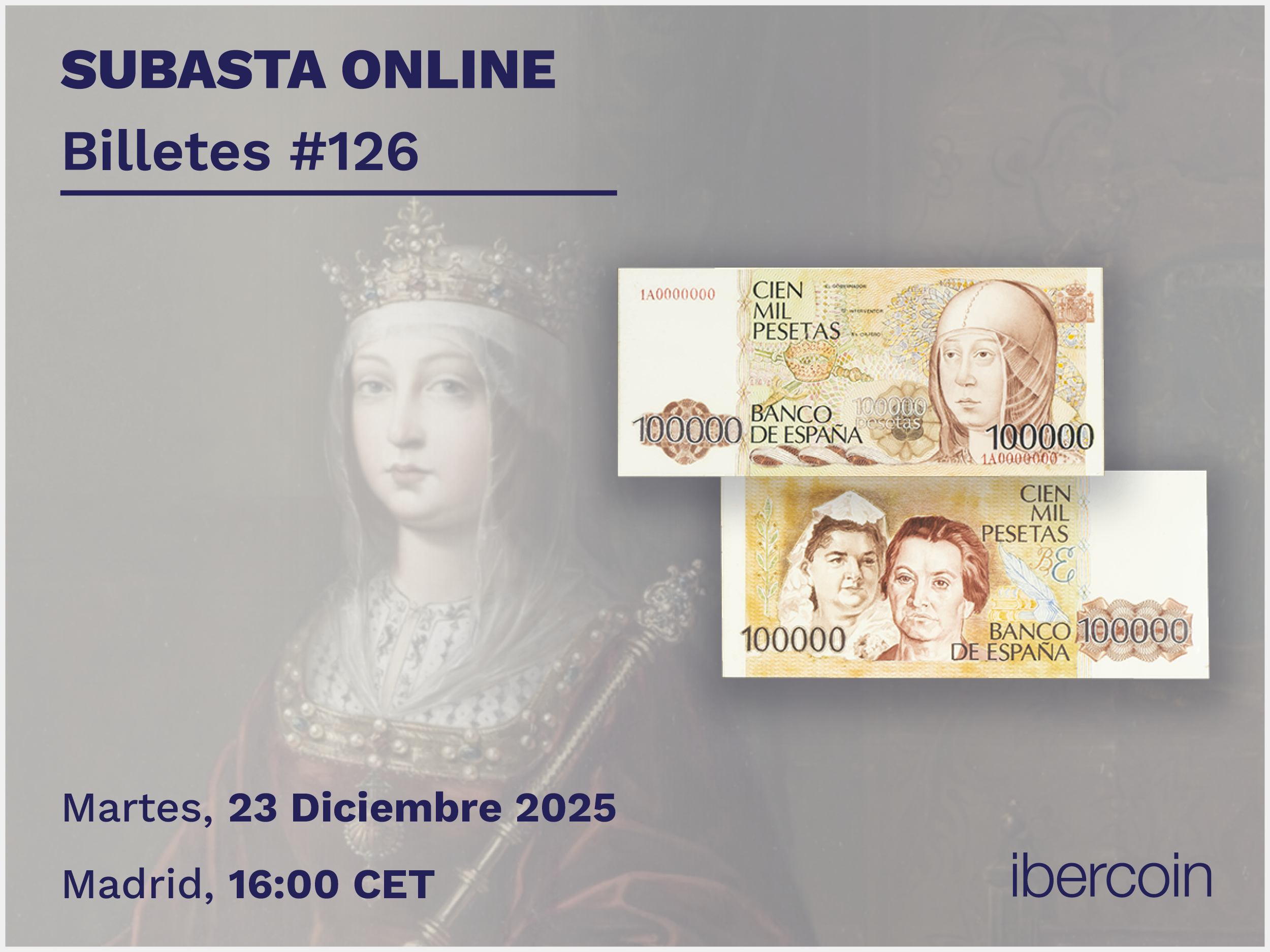 Subasta Online Billetes
